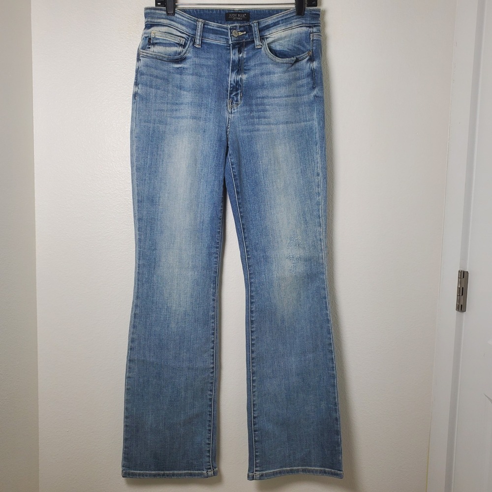 Judy Blue Boot Cut Jeans Stretch Denim Light Wash JB82337LT Womens Size 9/29 - Picture 14 of 14